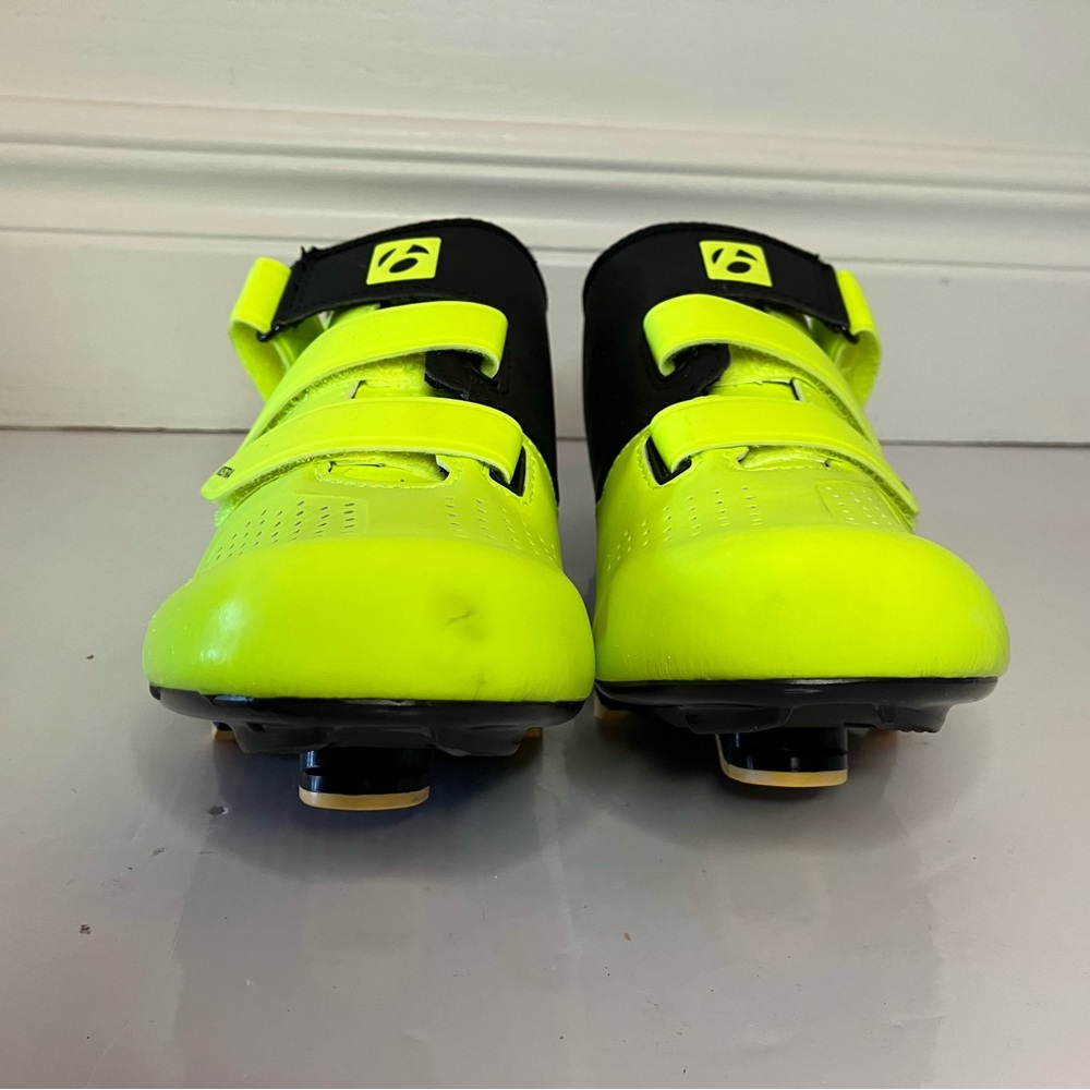 Bontrager Vostra Women’s Size 7.5 7 1/2 Cycling Biking Shoes Neon Yellow Black - Picture 2 of 12
